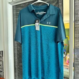 Under Armour playoff polo NWT XL